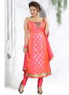 Gajri Colour N F A LINE CHURIDAR 01 Fancy Heavy Festive Wear Worked Readymade Salwar Suit Collection N F C 005 GAJRI